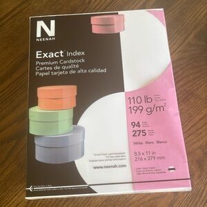 Neenah Exact Index Cardstock Pack